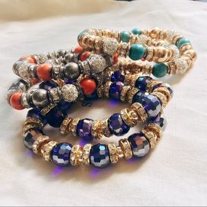 Pretty beaded bracelets!